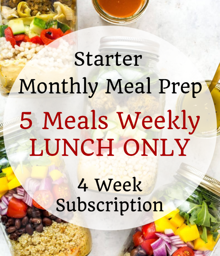 Monthly Subscription: Starter – More Life Meals